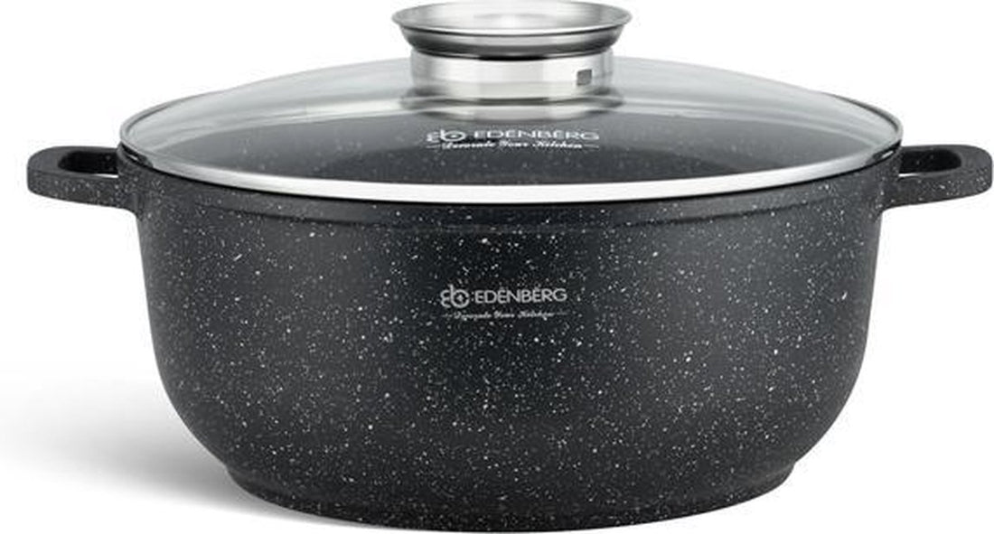 Luxury Aluminium Cooking Pot with Lid - Ø 22 cm