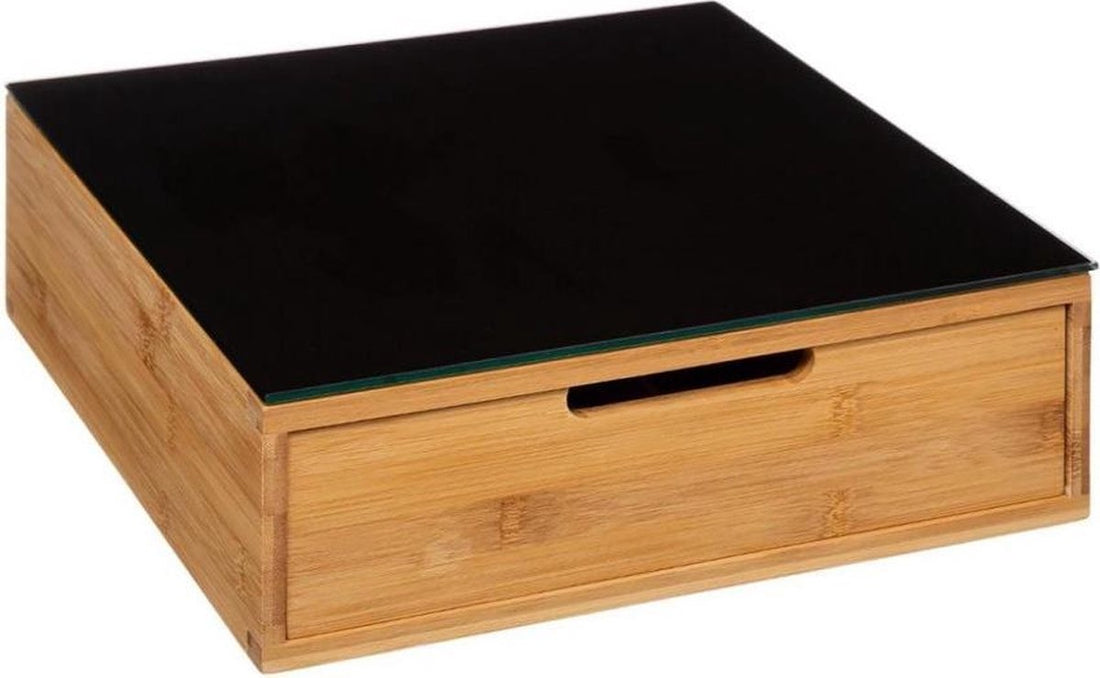 Support de capsules de café de luxe - Bambou