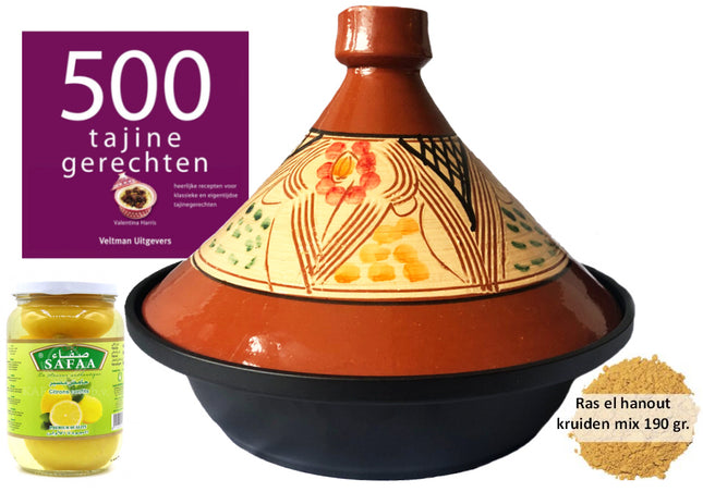Marocstore Luxus-Tajine-Geschenkset