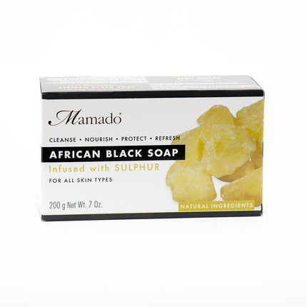 AFRICAN BLACK SOAP SULPUR 200GR