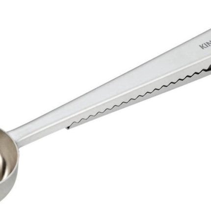 Kinghoff Messlöffel - Kaffeemesslöffel mit Clip - Messlöffel mit Clip - Teemesslöffel
