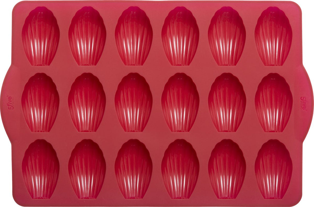 Silicone madeleine baking mold 36 x 23.5 x 2cm for 18 madeleines