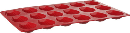 Madeleine bakvorm siliconen 36 x 23,5 x 2cm voor 18 madeleine