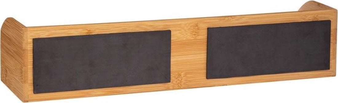 Bacs magnétiques en bambou moyen (44 x 9,5 x 10 cm)