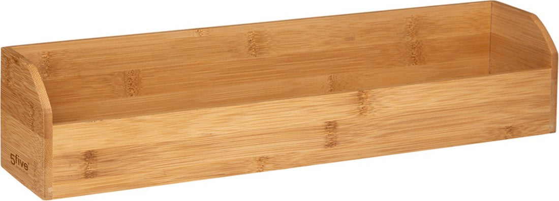 Bacs magnétiques en bambou moyen (44 x 9,5 x 10 cm)