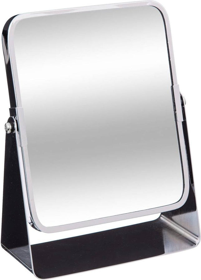 Kosmetikspiegel – 3-fach Zoom – Metall – 7 x 20 cm