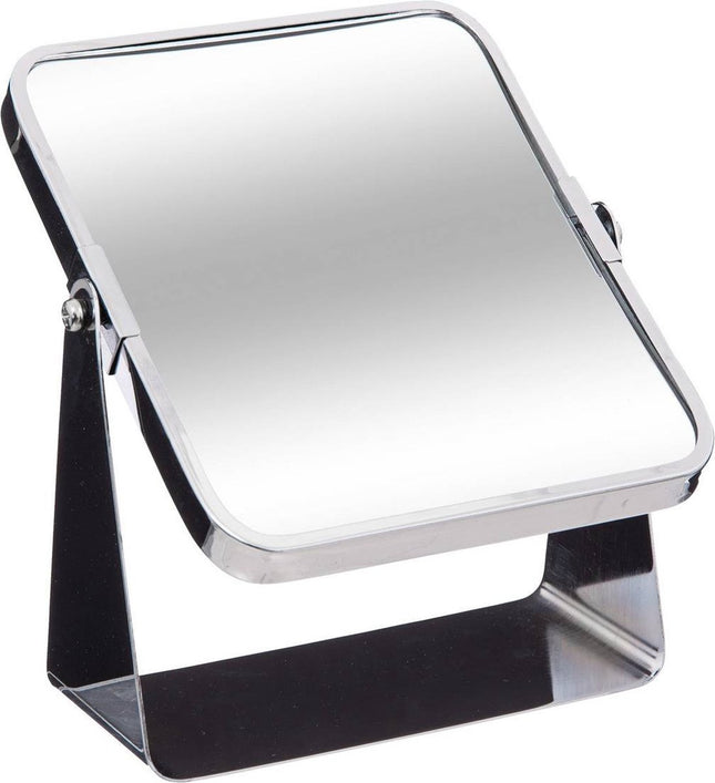 Kosmetikspiegel – 3-fach Zoom – Metall – 7 x 20 cm