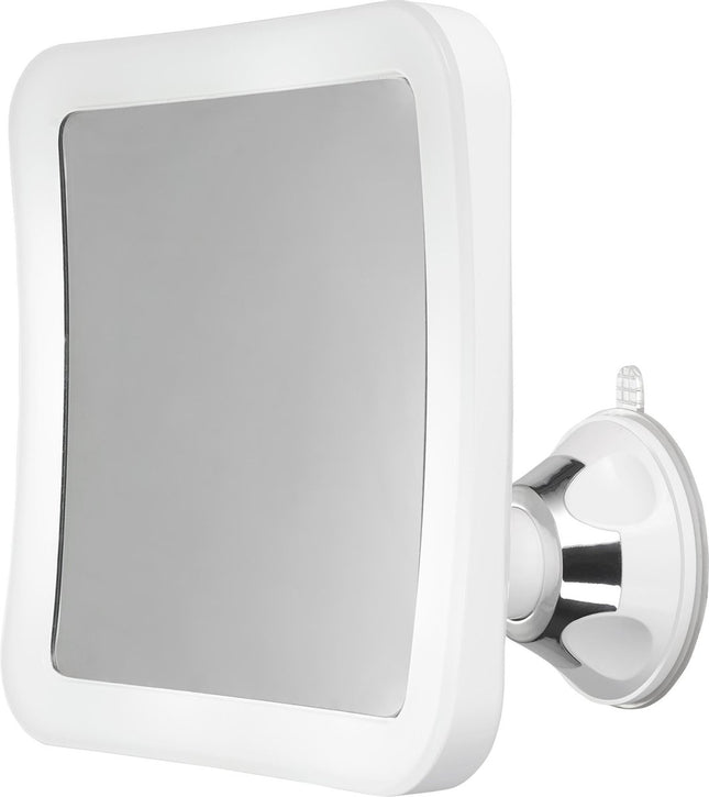 LED-beleuchteter Kosmetikspiegel quadratisch CR 2169 weiß