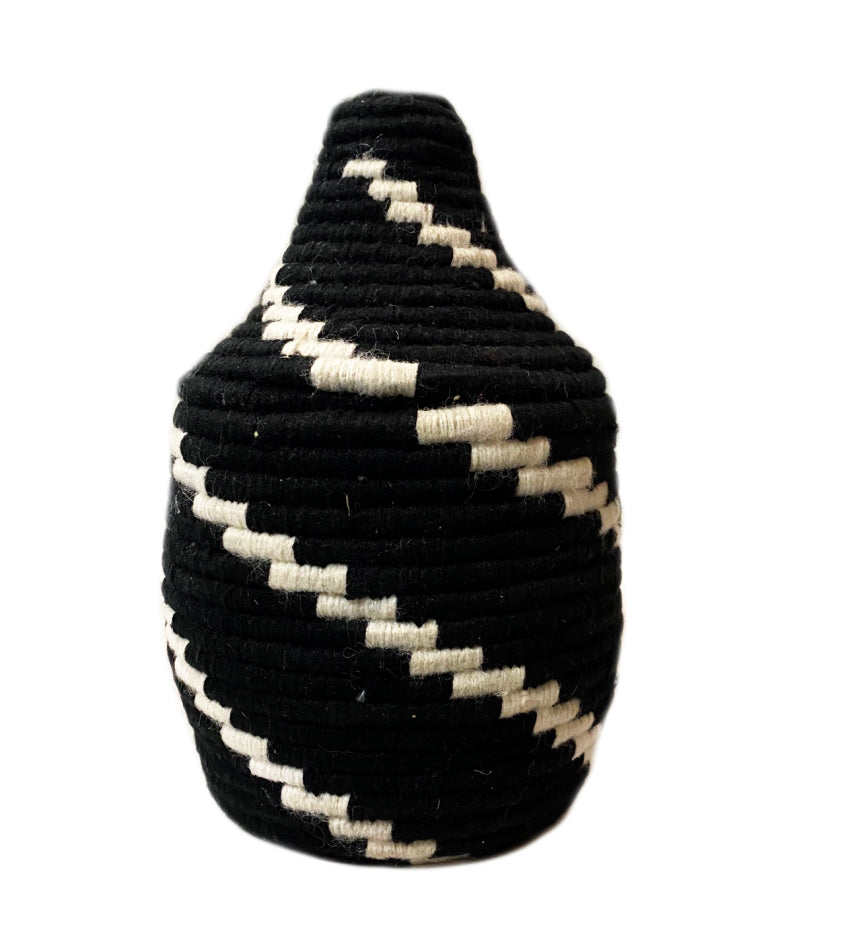 Panier berbère en laine
