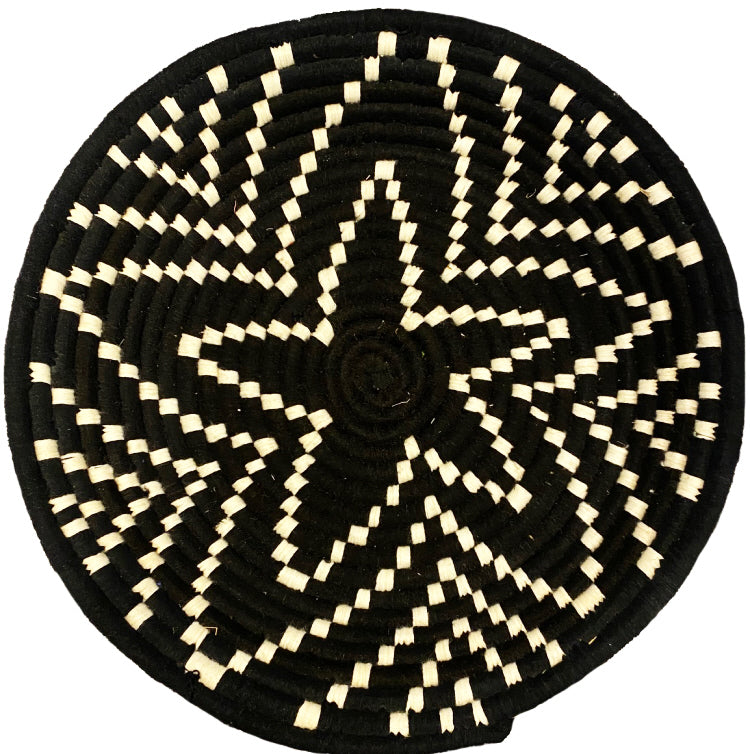 Moroccan Flat Berber Basket – 35 cm
