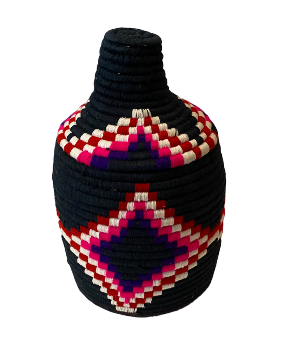 Petit panier de rangement berbère marocain
