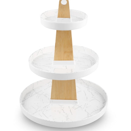 Marmerlook etagère – melamine