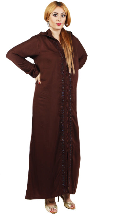 Djellaba marron