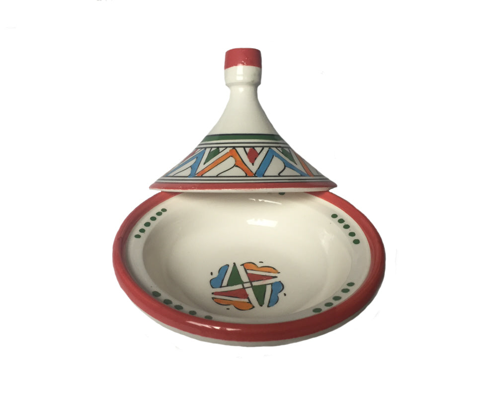 Mini Tajine Marocain Rouge