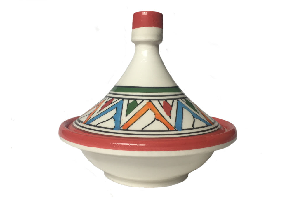 Mini Tajine Marocain Rouge