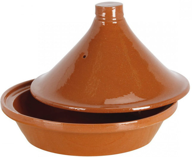 Große Tontajine Ø 32 cm - Terrakotta