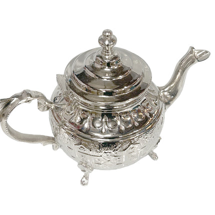 Marokkaanse Theepot Berrad met Poten 0,9 Liter