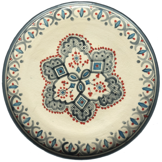 Assiette marocaine 25 cm