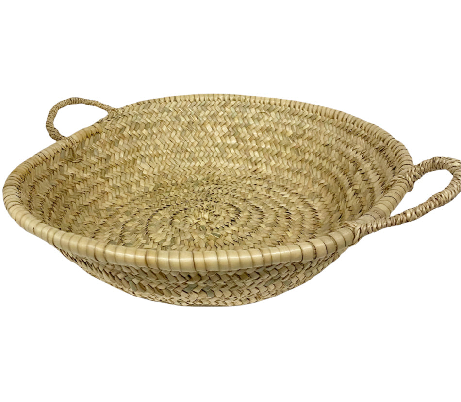 Moroccan woven bread basket Ø 40 cm
