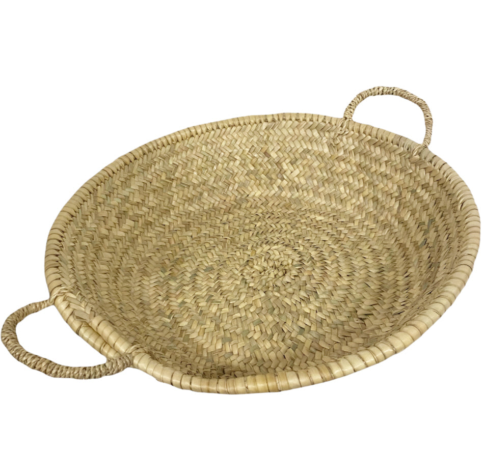 Moroccan woven bread basket Ø 40 cm