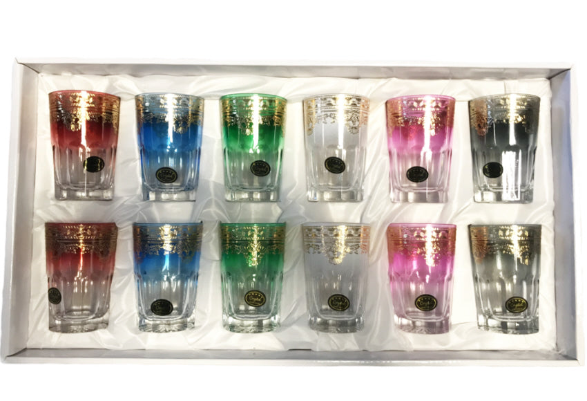 Luxury colored glasses
