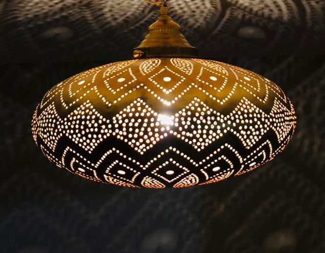 Suspension design marocaine faite à la main