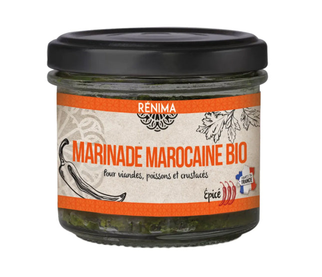 Biologische Marokkaanse Pittige Marinade chermoula voor groenten en vlees