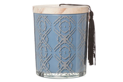 MAROKKAANSE POTICHE GRIJS BLAUW 9X11CM