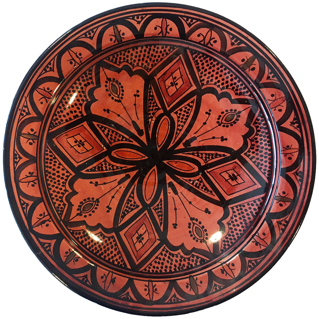 Moroccan bowl red