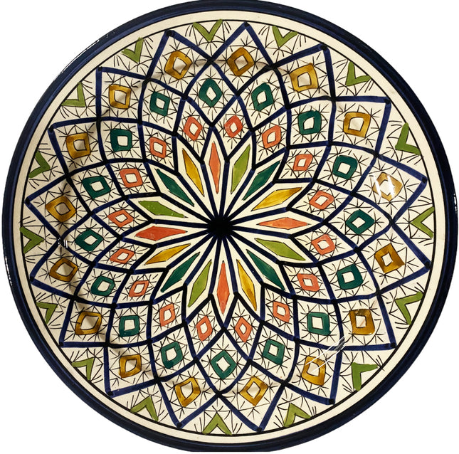 Marokkaanse schaal zwaka 35 cm