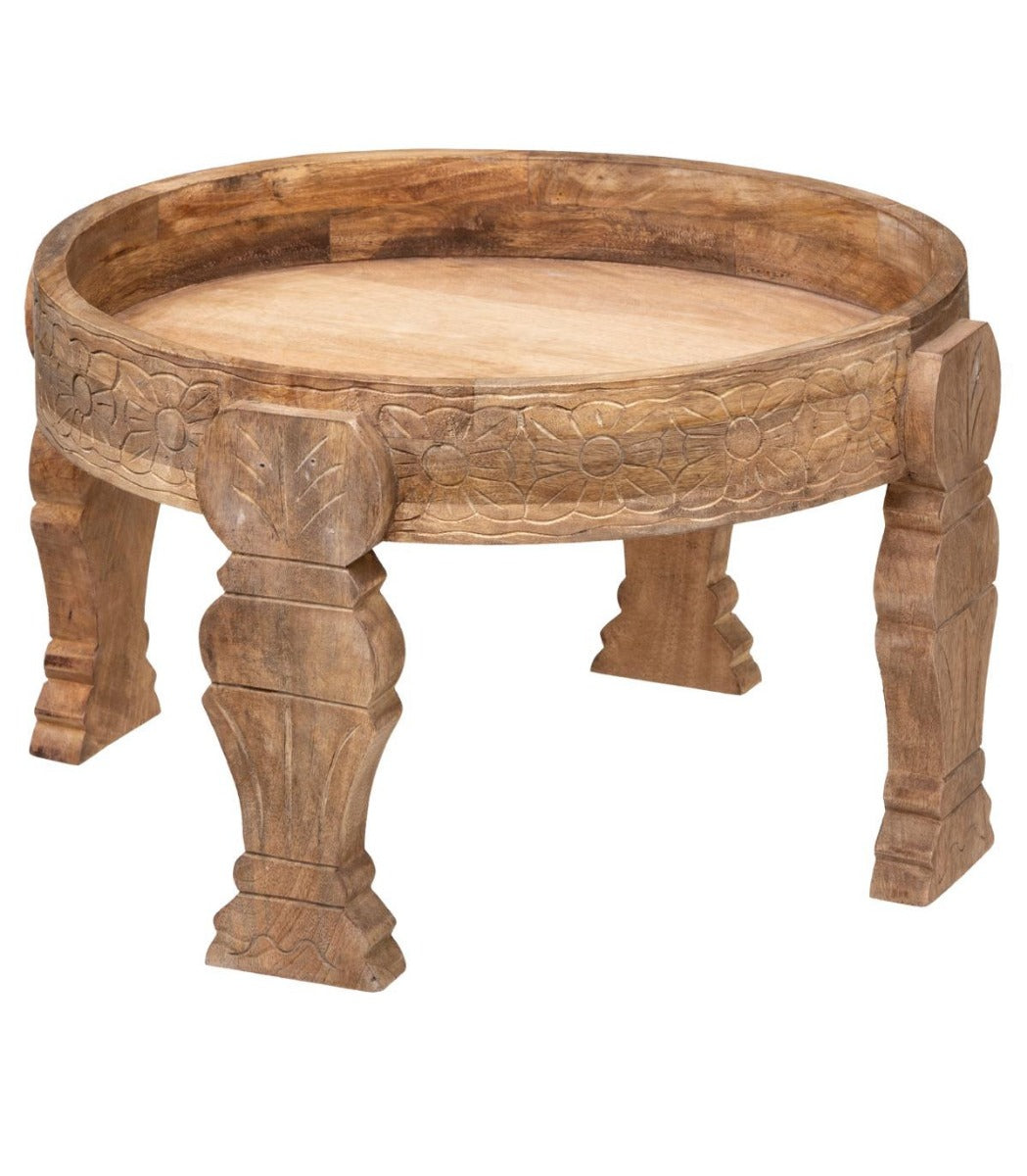 Mango wood coffee table - brown