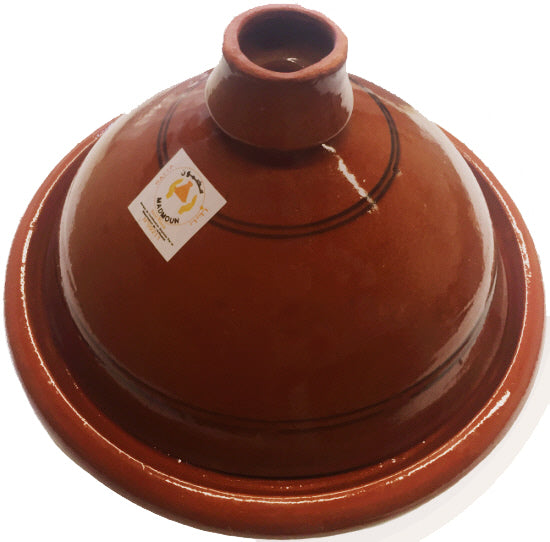 Familie bidwi tajine Ø 35 cm – Marokkaanse tajine van aardewerk, 4-6 personen