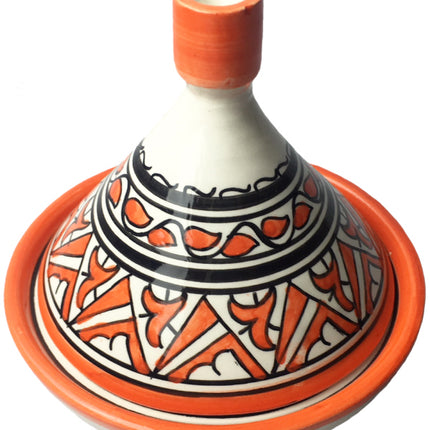 Marokkanische Mini-Tajine orange