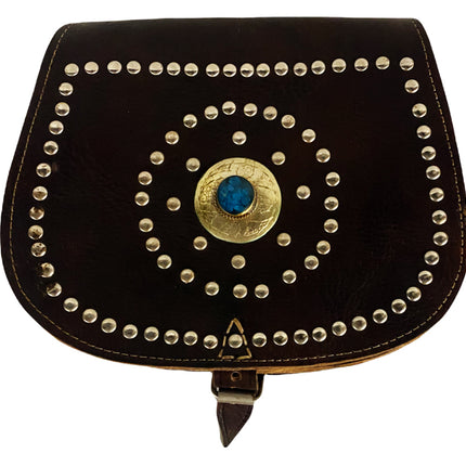 Marokkanische Ledertasche Nieten
