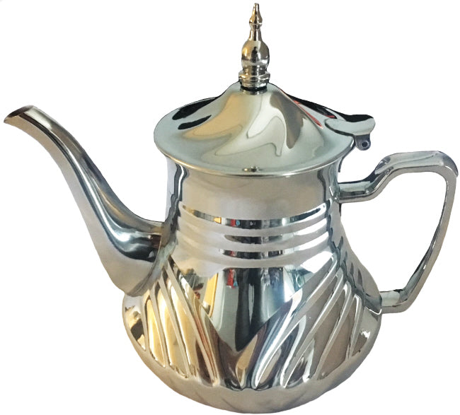 Moroccan Teapot (Stainless Steel)