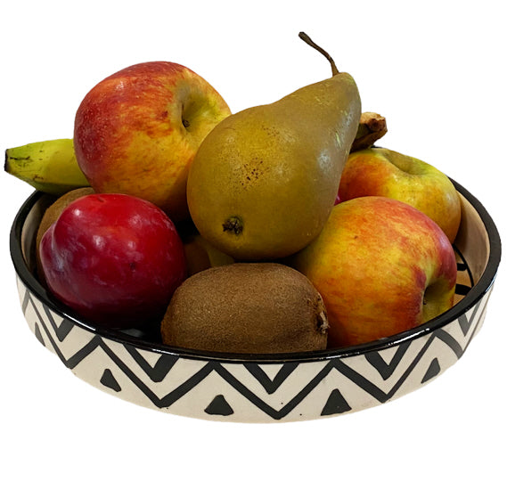 Marokkanische Keramik-Rundschale 26 cm