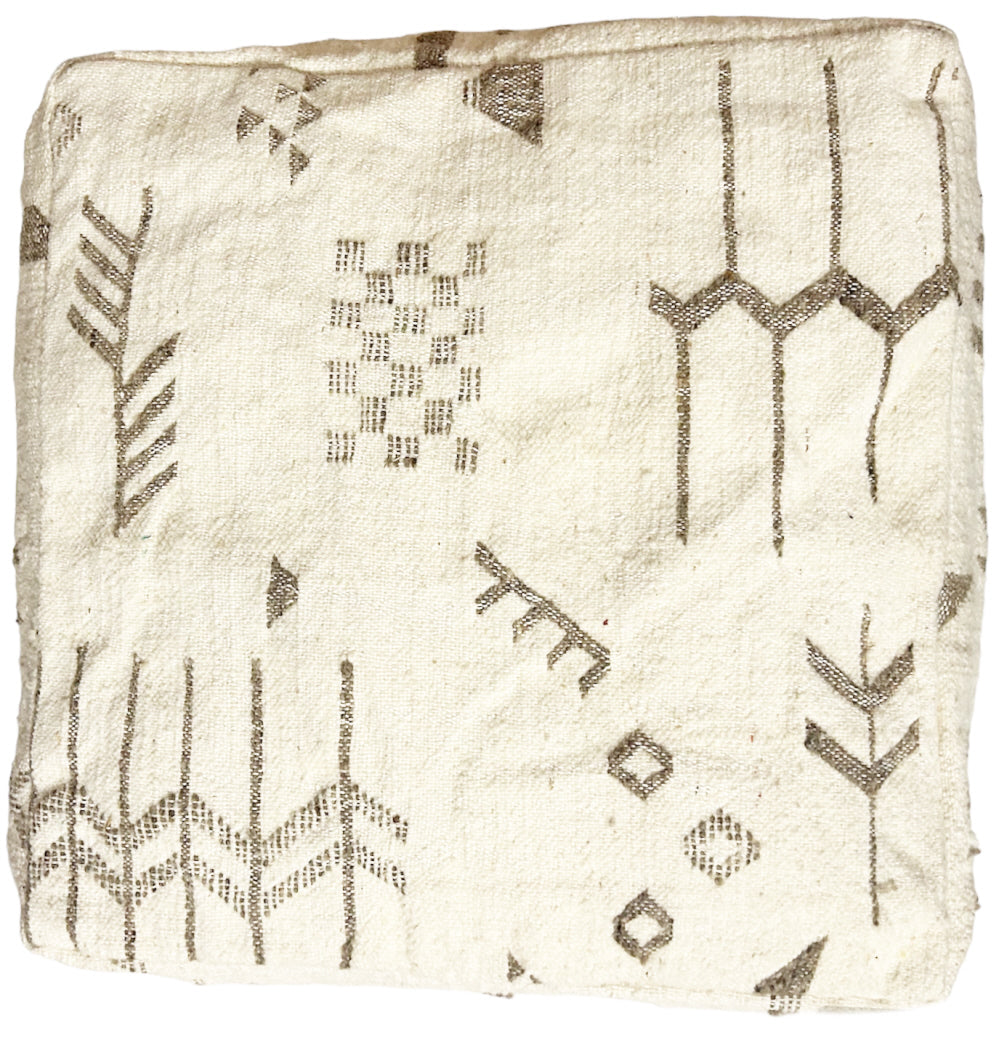 Pouf berbère marocain