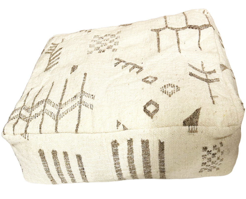 Pouf berbère marocain