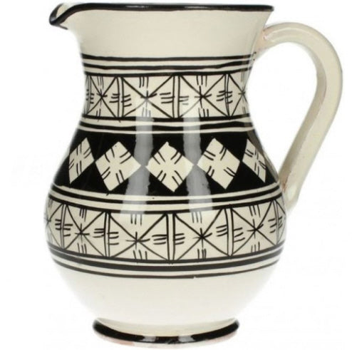 Marokkaanse waterkan Zwart-wit