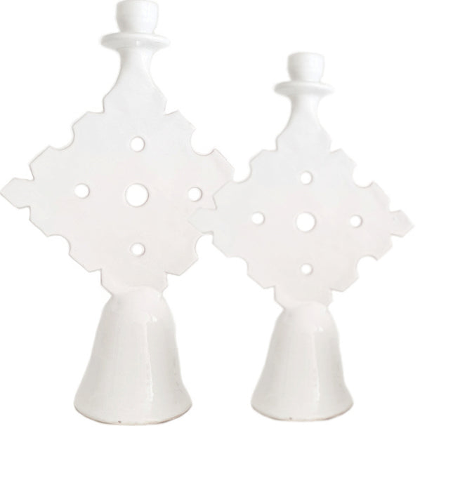 Handgefertigter marokkanischer Touareg Tamegroute Kerzenständer