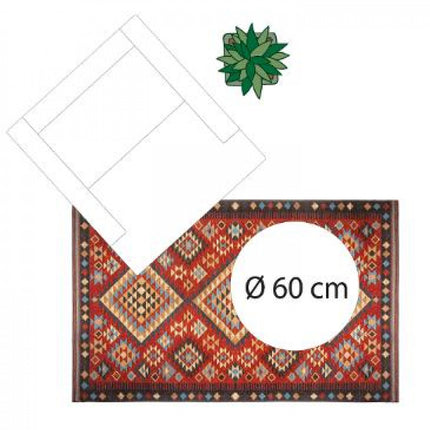 Marokkaanse kelimstyle kleed