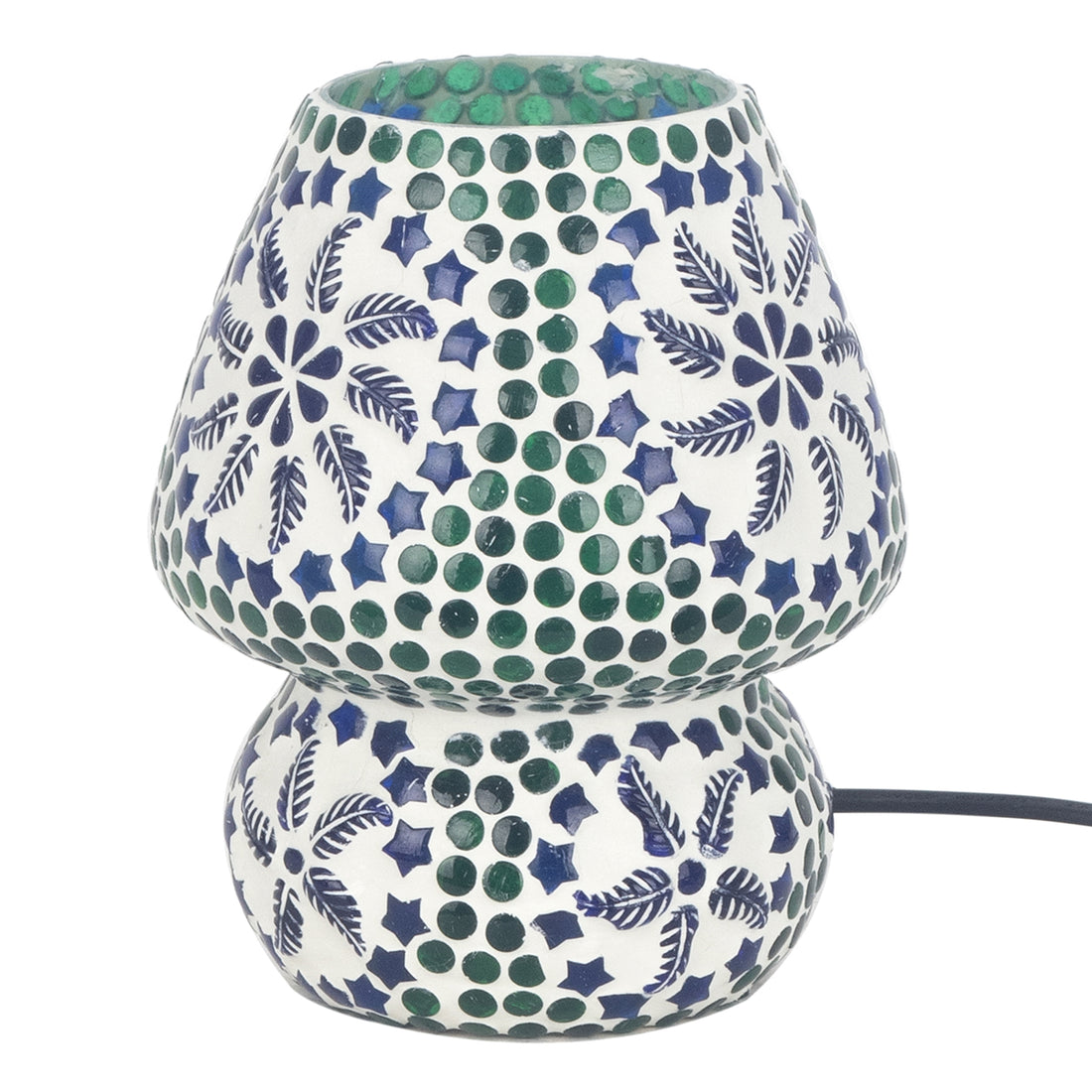 Lampe de table Mosaïque | Lampe marocaine - vert