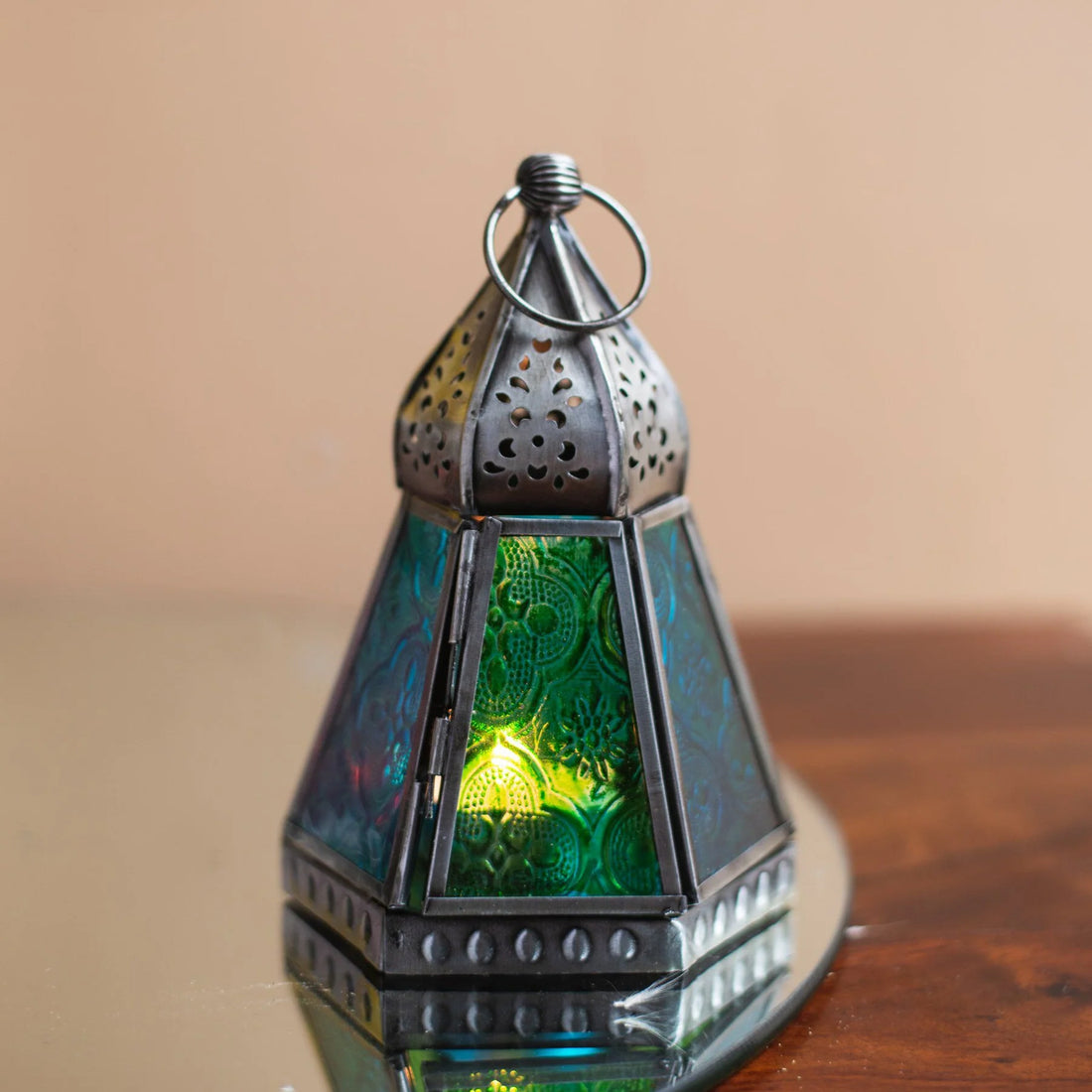 Moroccan lantern 10 x 10 x 14.5cm