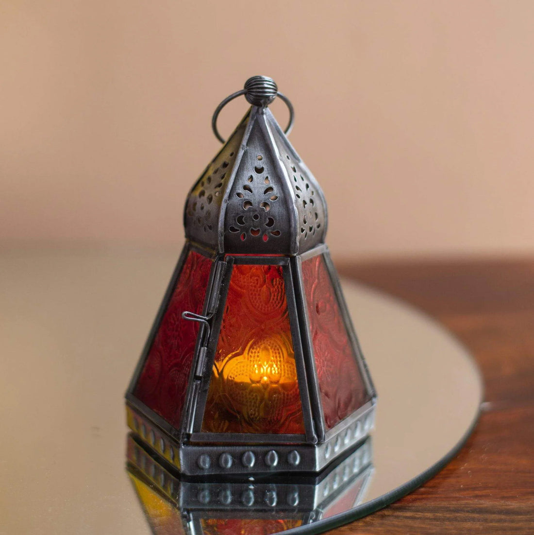 Moroccan lantern 10 x 10 x 14.5cm