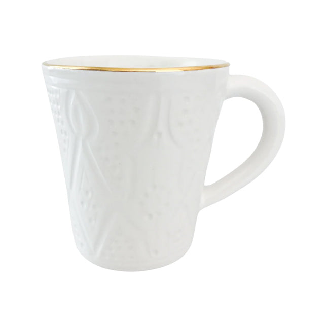 Tasse mit Henkel und Goldrand - Empreinte