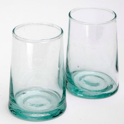 Marokkanisches mundgeblasenes Glas 12 cm