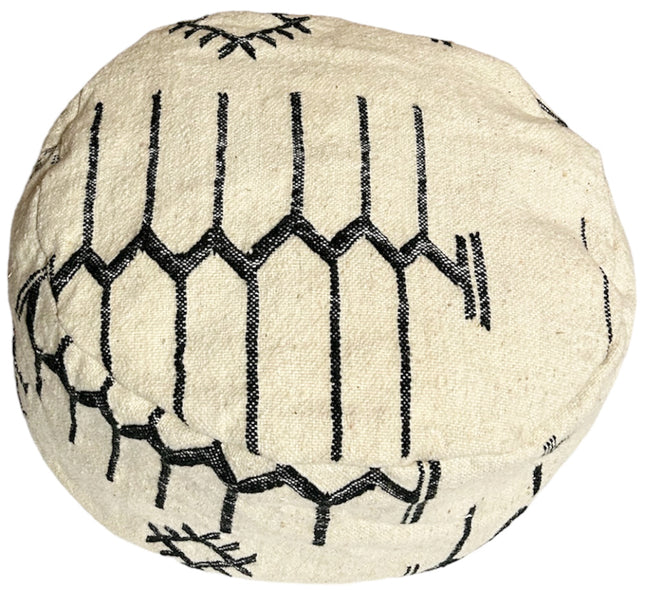 Marokkaanse Ronde  berber poef