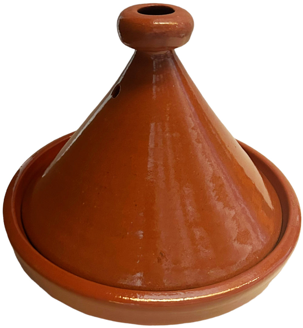Marokkaanse tajine Marrakesh van aardewerk – handgemaakt, loodvrij, Ø 30 cm – foto 2