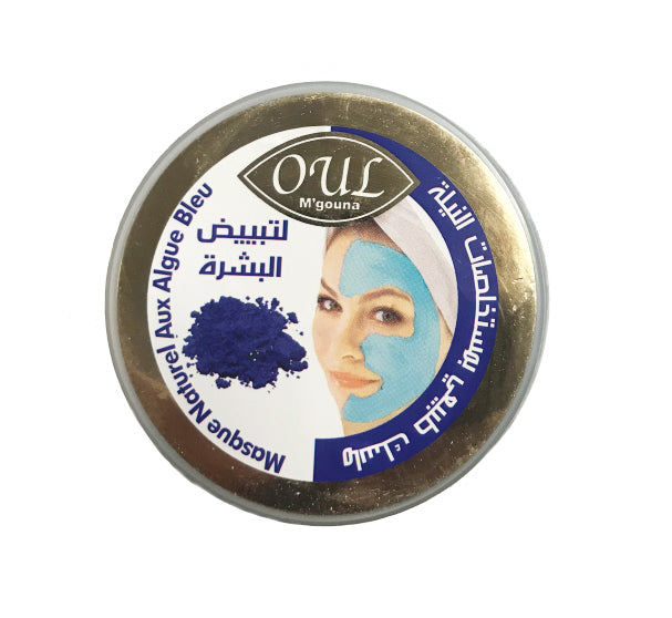 Masque d'argile naturelle aux algues bleues