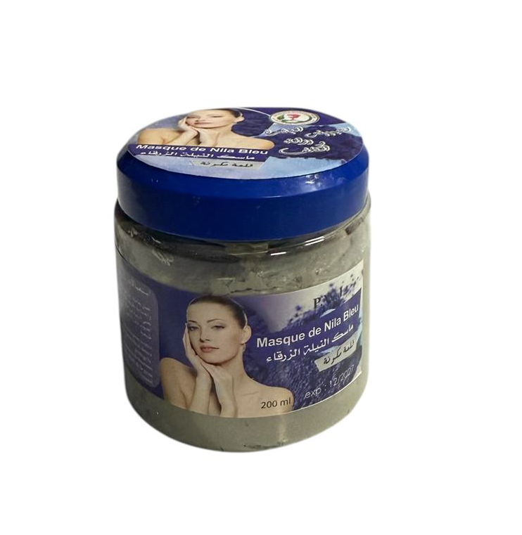 Masque de Nila Bleu – Masque Éclaircissant au Nila Bleu – 200 ml